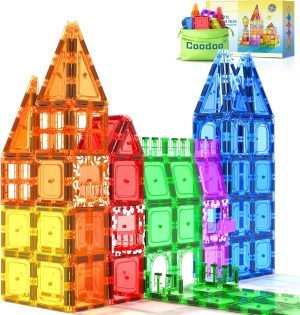 60 PCS Magnetic Building Tiles