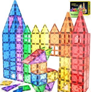 102Pcs Magnetic Tiles
