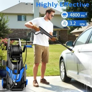 Pressure Washer 4800 PSI with Nozzles 