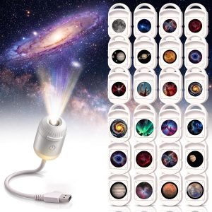 2-in-1 Galaxy Projector Night Light