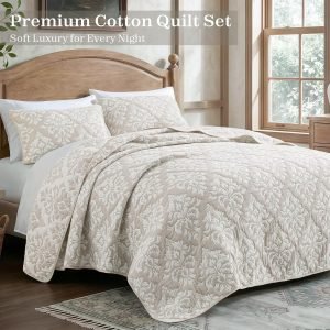Cotton Muslin Quilt Set
