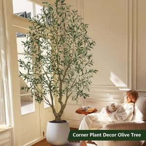 8ft Artificial Olive Tree