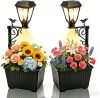 2-Pack Outdoor Flower Pots