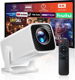 Mini Portable Projector 4K Support