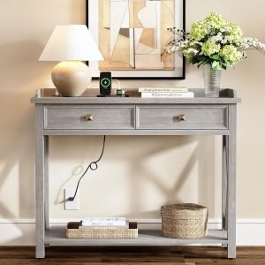 Console Table with Drawer 
