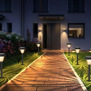 Solar Lights Outdoor Pathway 4 Pack