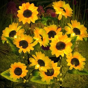 Sunflower Solar Lights Outdoor