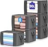 6-Pack 90L Large Storage Bags 