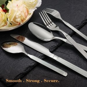40Pcs Silverware Set