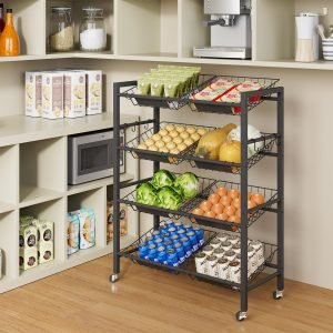 Kitchen Fruit Vegetable Storage Cart
