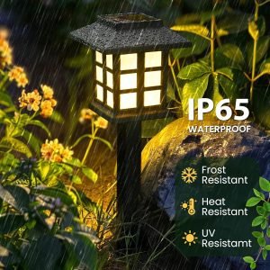 Solar Lights Outdoor Waterproof 8-Pack