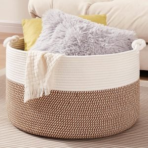 Large Blanket Storage Basket