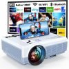 Projector with 5G WiFi & Bluetooth