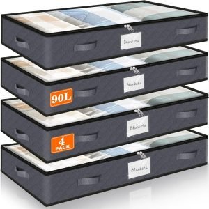 90L Under Bed Storage Containers