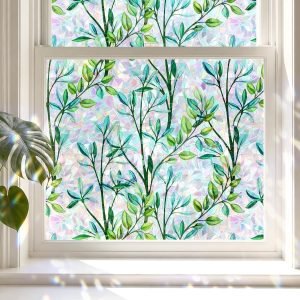 Stained Glass Window Privacy Film