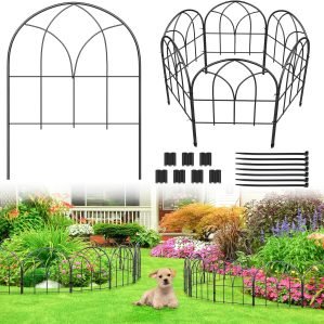 Arched Garden Fence