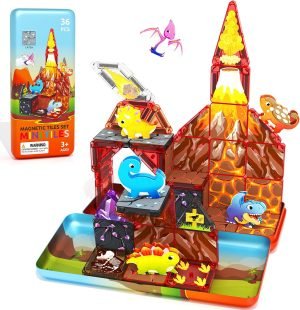  36Pcs Mini Magnetic Tiles