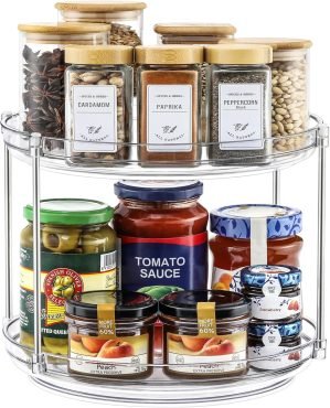 Lazy Susan Turntable Organizer