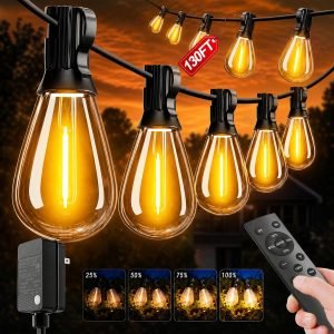 130FT LED Outdoor String Lights