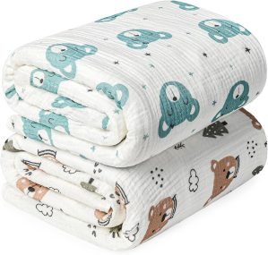 Bamboo Swaddle Blankets for Newborn