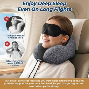 Memory Foam Neck Travel Pillow