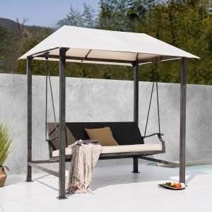 Grand Patio 3-Seat Patio Swing Chair