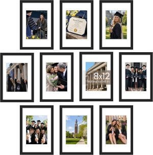 8×12 Picture Frame Set of 10 