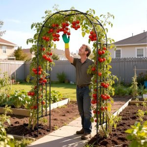 Garden Arch Trellis for Climbing Plants