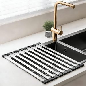 Over-the-Sink Kitchen Dish Drying Rack Organizer