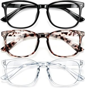 Blue Light Glasses for Women – 3-Pack 