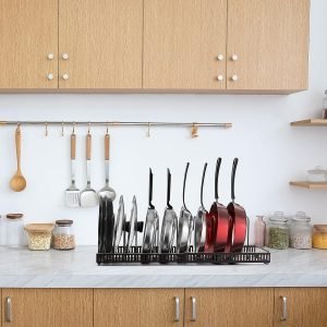 Expandable Pots and Pans Organizer
