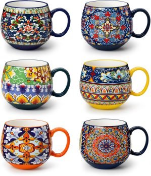 Coffee Mugs Set of 6
