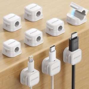 9 Pack Magnetic Cable Clips- Cord Organizer