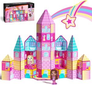 Magnetic Building Blocks Princess Toys for Girls
