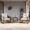 HOME 3-Piece Rocking Bistro Set