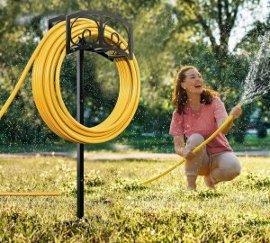 Fire Beauty Garden Hose Holder Stake