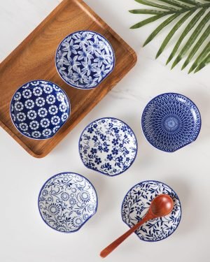 vancasso 6-Pack Ceramic Spoon Rest