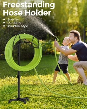 Freestanding Garden Hose Storage