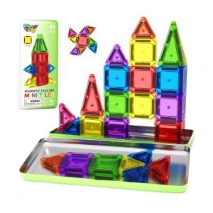  40PCS Mini Magnetic Tiles