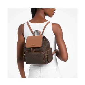 Michael Kors Merritt Small Signature Logo Cargo Backpack