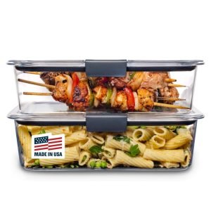 Rubbermaid Brilliance  Food Storage Containers  Set of 2
