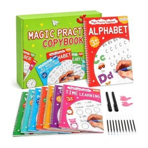 8 Pack Magic Grooved Writing Practice Books