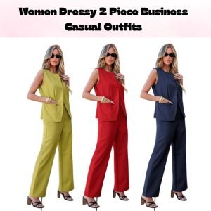 Women’s Dressy 2-Piece Business Casual Outfit