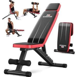 Adjustable Weight Bench up to 6’2″