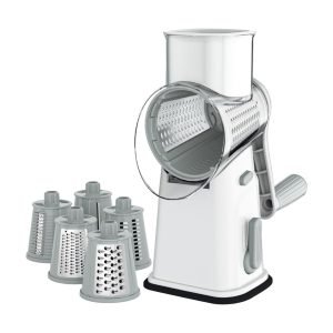 Grater Cheese Shredder with 5 Interchangeable Blades