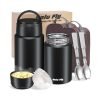 Insulated Food Jar Stainless Steel 2 Pack