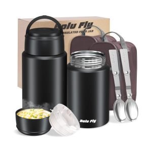Insulated Food Jar Stainless Steel 2 Pack