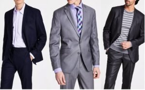Kenneth Cole Reaction Men’s Ready Flex Slim-Fit Suit