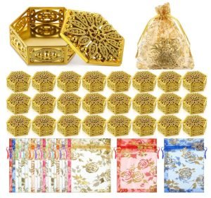 Gerrii 24 Pack Indian Return Gifts for Pooja Bulk