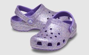 Crocs Toddler Classic Fantasy Glitter Clogs